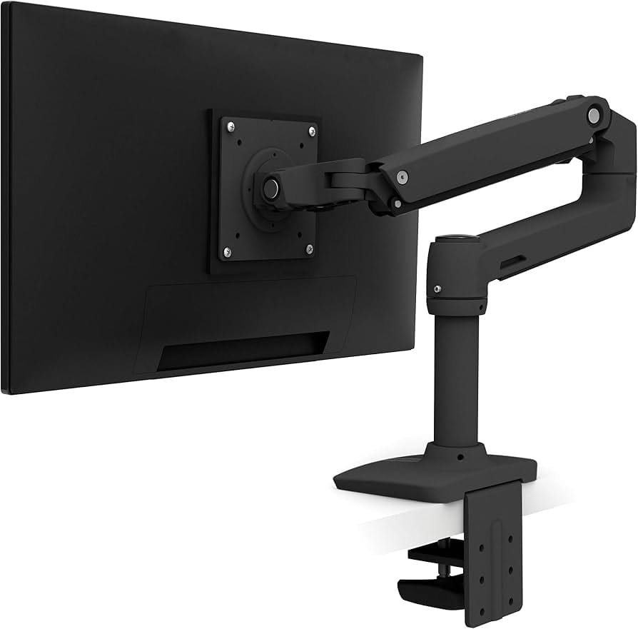 Ergotron LX Matte Black Desk Mount